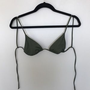 Olive Green String Top🌲